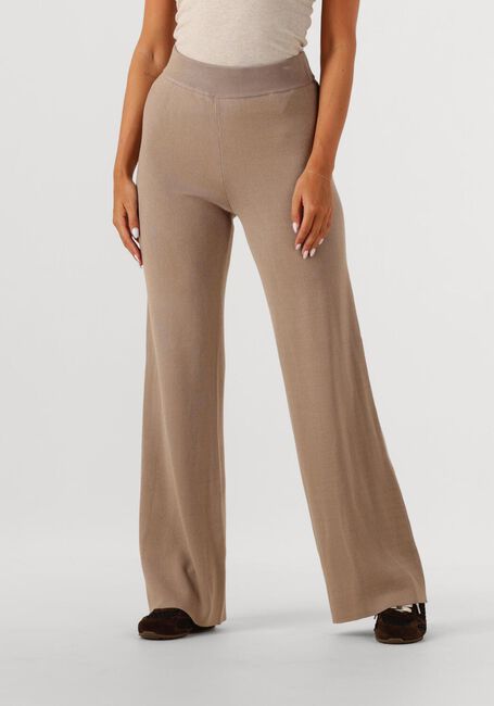 Sand Y.A.S. Weite Hose YASFONNY HW KNIT PANT S. - large
