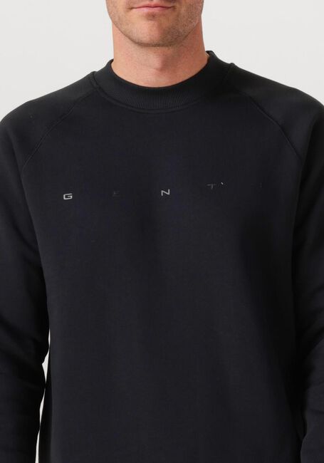 Schwarze GENTI Pullover BASIC LOGO SWEATER - large