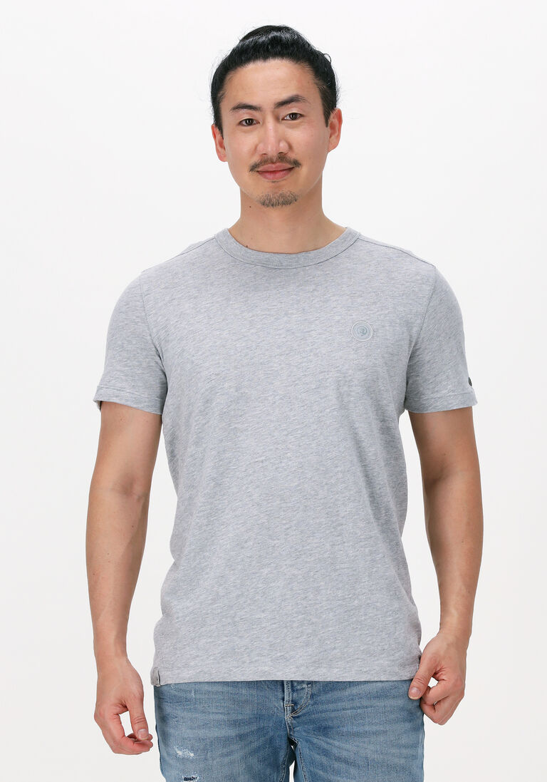 graue cast iron t-shirt short sleeve r-neck organic cotton slub essential