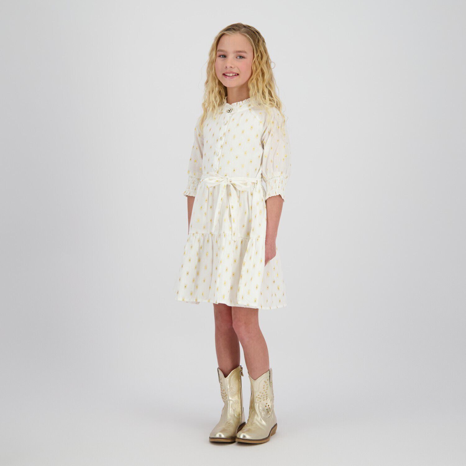 Wei&szlig;e VINGINO Minikleid POLLIE - large