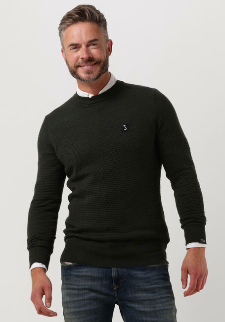 Grüne BUTCHER OF BLUE Pullover STRUCTURE CREW - large