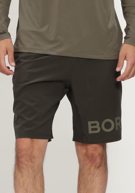 Khaki BJORN BORG Kurze Hose BORG 6 SHORTS - large