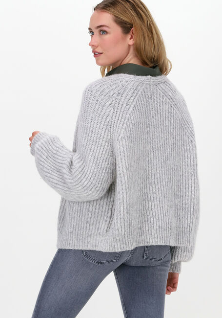 Graue DRYKORN Strickjacke MANUI - large