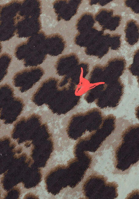 Braune ALIX MINI Minikleid ANIMAL DRESS - large