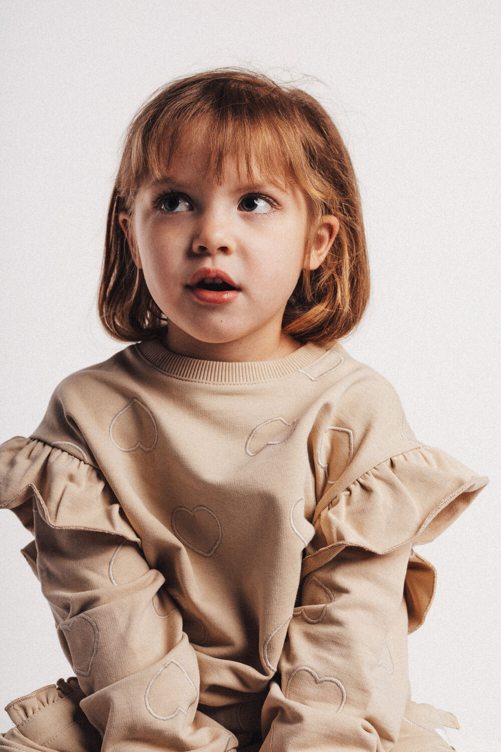 Beige BAJE STUDIO Pullover VITORIA - large