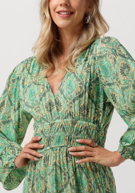 Grüne JANICE Maxikleid MILAN - large