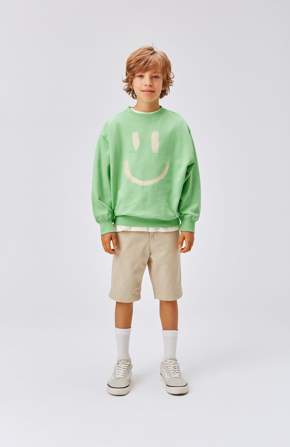 Gr&uuml;ne MOLO Pullover MONTI UNISEX - large