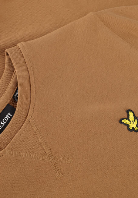 Camelfarbene LYLE & SCOTT Sweatshirt CREW NECK SWEATSHIRT BOYS - large