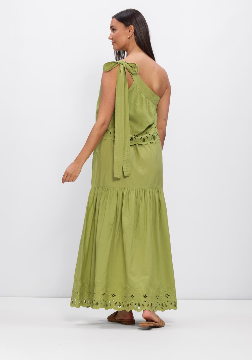 Gr&uuml;ne AMAYA AMSTERDAM Maxikleid SOLANA - large