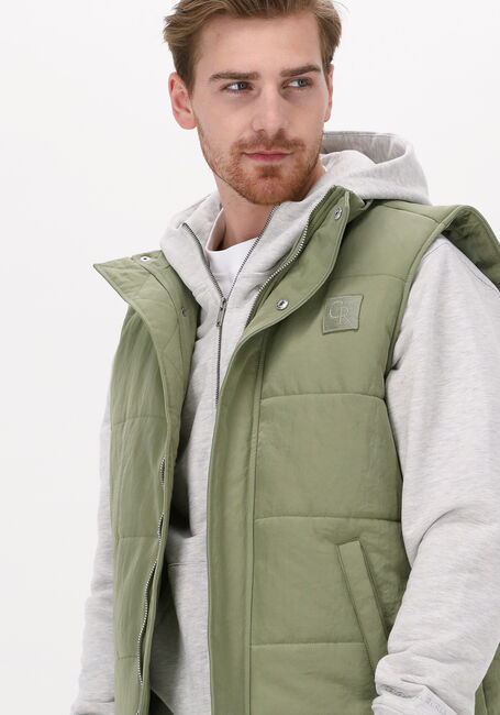 Grüne COLOURFUL REBEL Bodywarmer NOAH PADDED BODY WARMER - large