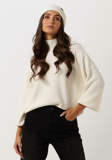 Weiße MSCH COPENHAGEN Rollkragenpullover MAGNEA RACHELLE RIB PULLOVER - large