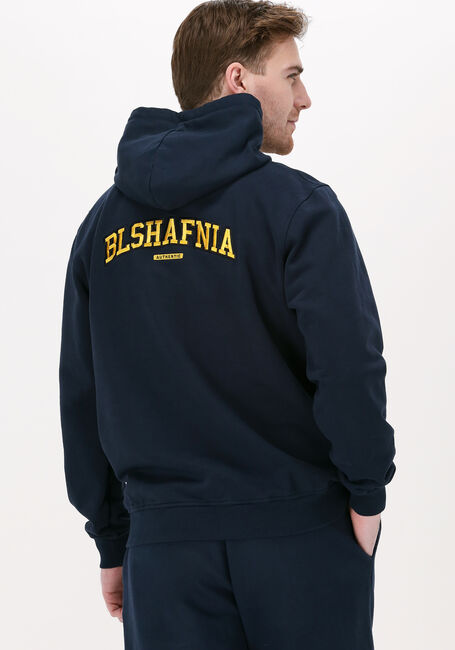 Dunkelblau BLS HAFNIA Sweatshirt VARSITY REWIND HOODIE - large