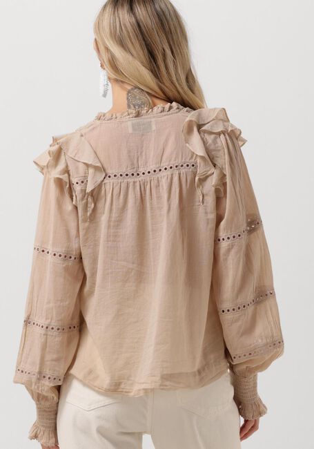Sand NEO NOIR Blusen AURIKA S VOILE BLOUSE - large