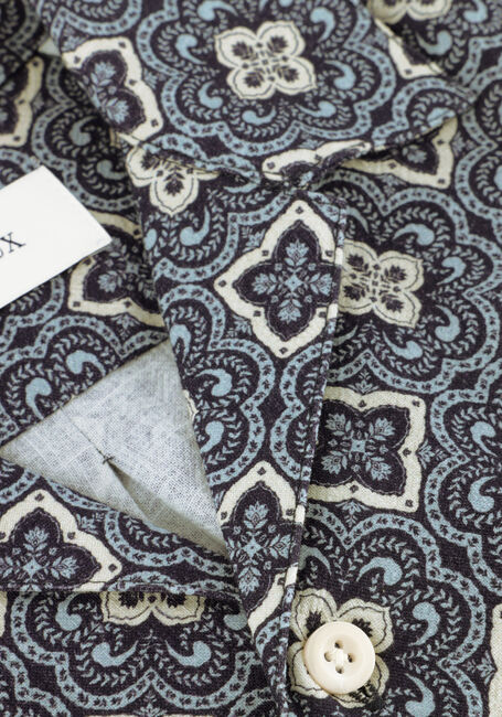 Mehrfarbige/Bunte LES DEUX Polo-Shirt LUKAS ARABESQUE SS SHIRT - large