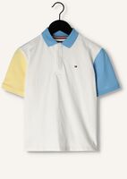 Weiße TOMMY HILFIGER Polo-Shirt OVERSIZED COLORBLOCK POLO S/S Weiße TOMMY HILFIGER Polo-Shirt OVERSIZED COLORBLOCK POLO S/S - medium