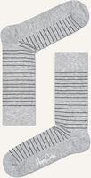 Graue HAPPY SOCKS Socken THIN STRIPE - medium