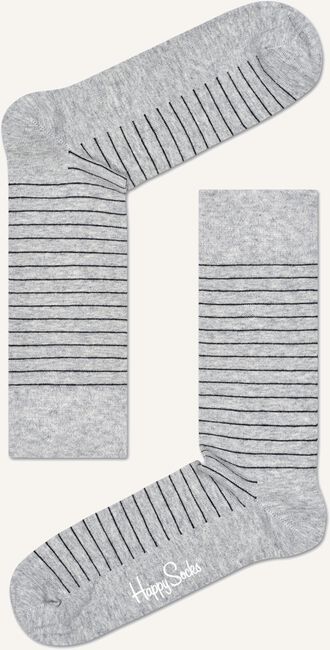 Graue HAPPY SOCKS Socken THIN STRIPE Graue HAPPY SOCKS Socken THIN STRIPE - large
