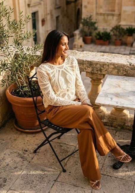 Creme SUNCOO Pullover PAELINI - large