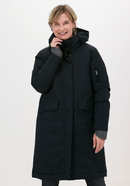 Schwarze NATIONAL GEOGRAPHIC Parkas HOODED COAT WOMEN - large