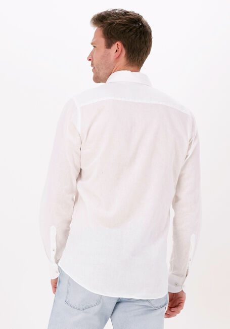 Weiße PROFUOMO Casual-Oberhemd HARTGER W COTTON-LINNEN - large