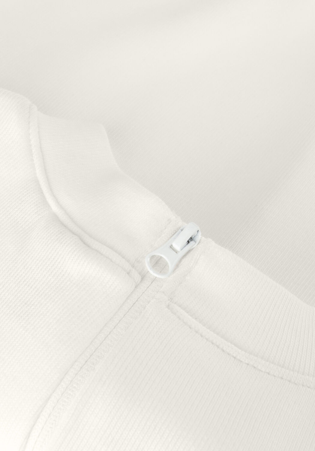 Nicht-gerade weiss INDIAN BLUE JEANS Top CROPPED SINGLET RIB ZIP - large