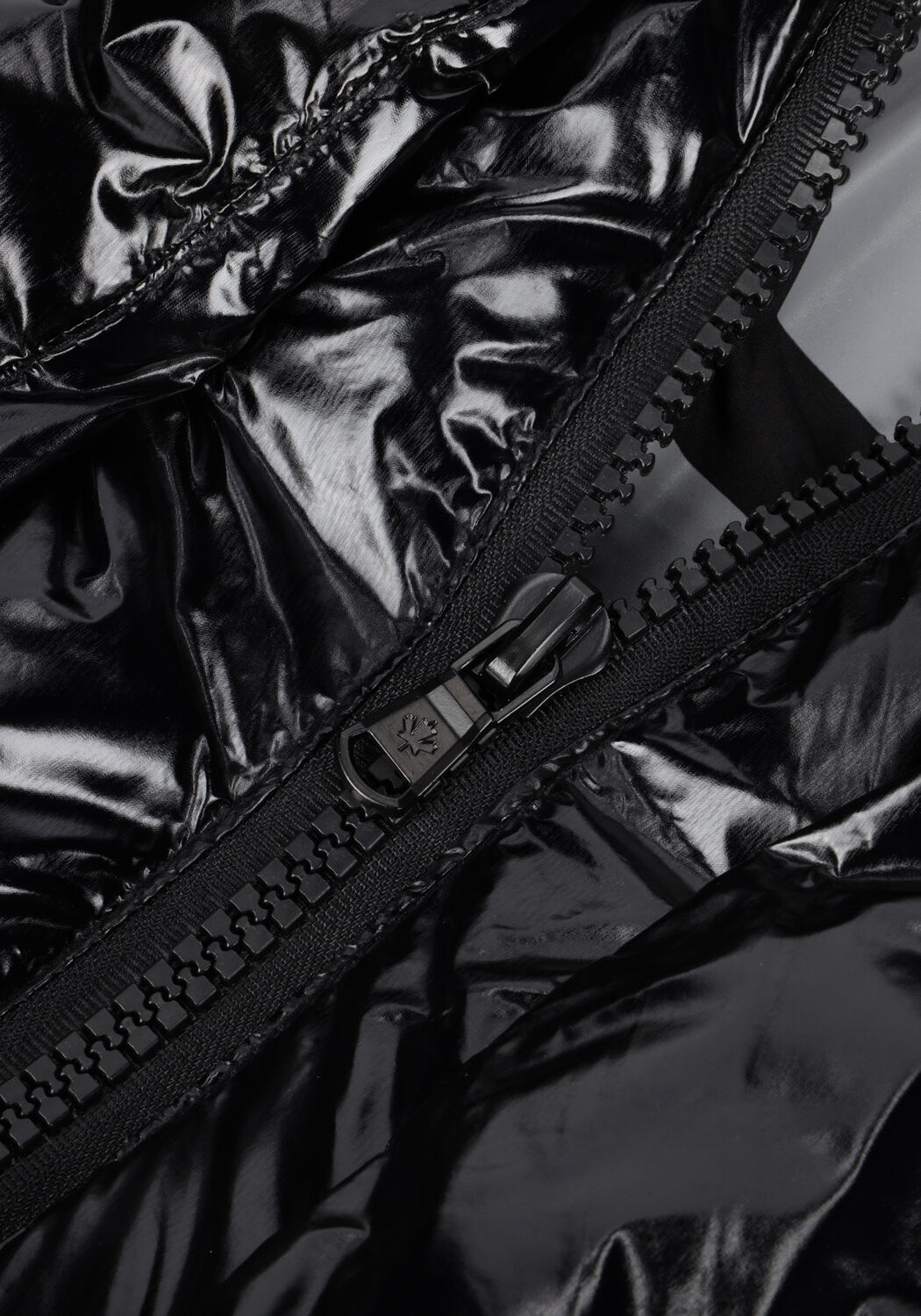 Schwarze CANADIAN Wattierte Jack EUGENIE MID - large