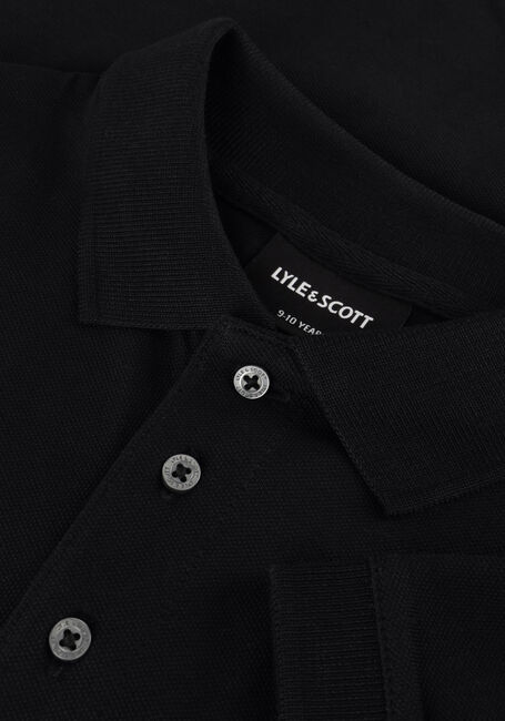 Schwarze LYLE & SCOTT Polo-Shirt PLAIN POLO SHIRT B - large