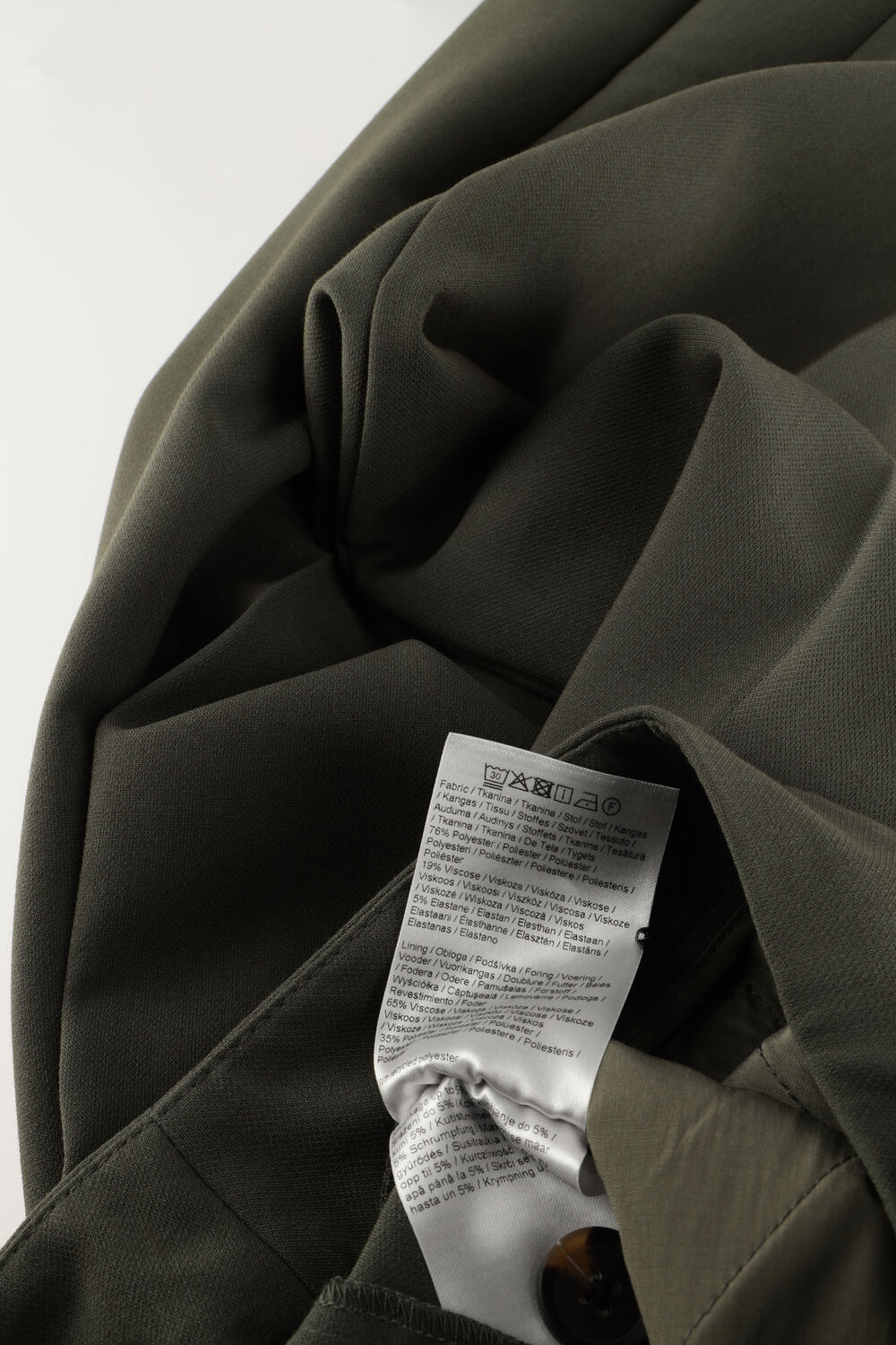 Graue MODSTR&Ouml;M Weite Hose GALE PANTS - large