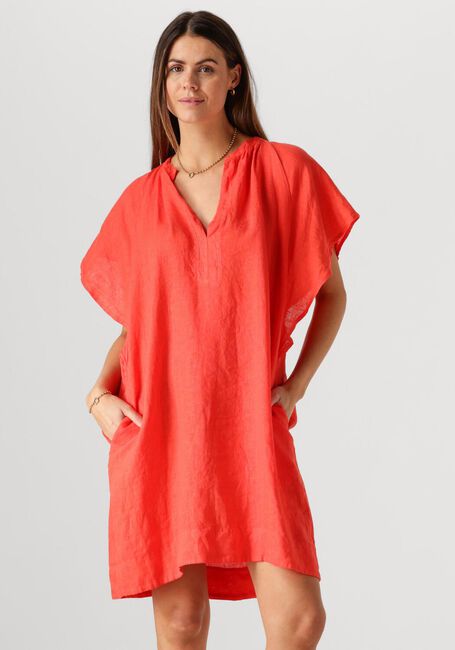 Rote BY-BAR Minikleid VINA LINEN DRESS - large