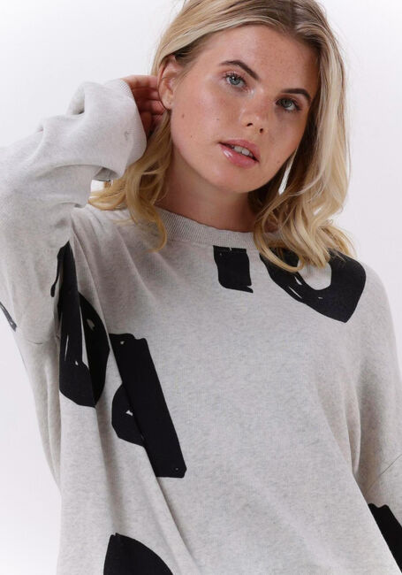 Hellgrau 10DAYS Sweatshirt OVERSIZED SWEATER 10DAYS - large