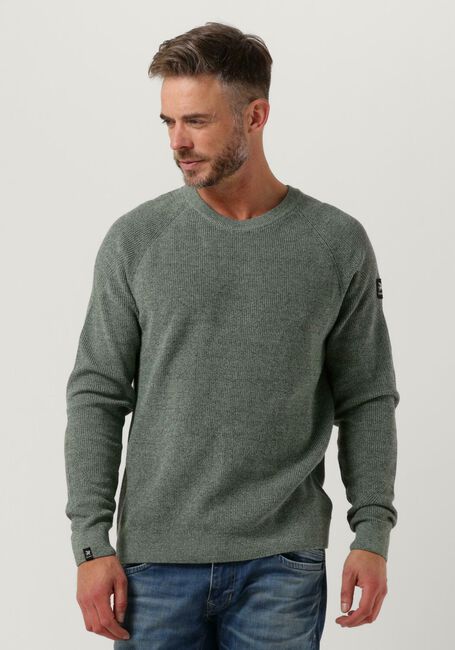 Grüne VANGUARD Pullover CREWNECK COTTON MOULINE - large
