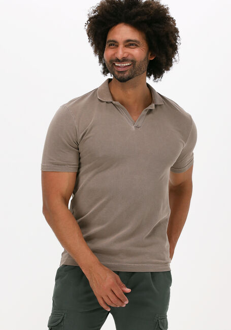 Taupe DRYKORN Polo-Shirt BENEDICKT 520128 - large