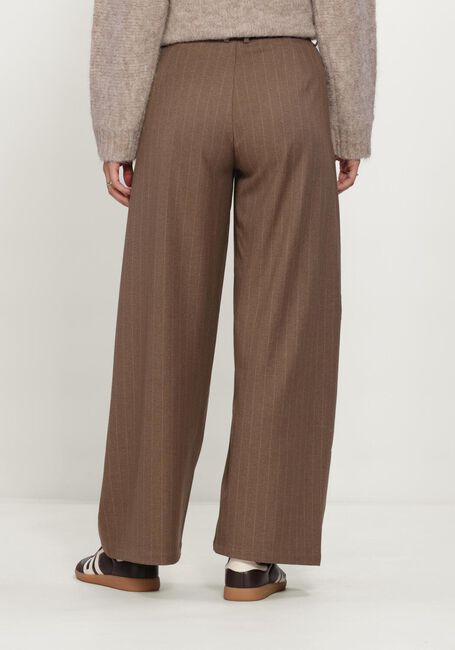 Braune NEO NOIR Hose ESSIALL PINSTRIPE PANTS - large