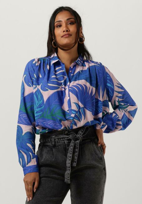 Blaue LOLLYS LAUNDRY Blusen LARI SHIRT - large