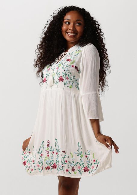 Weiße Y.A.S. Minikleid YASCHELLA 3/4 TUNIC DRESS S. FEST - large