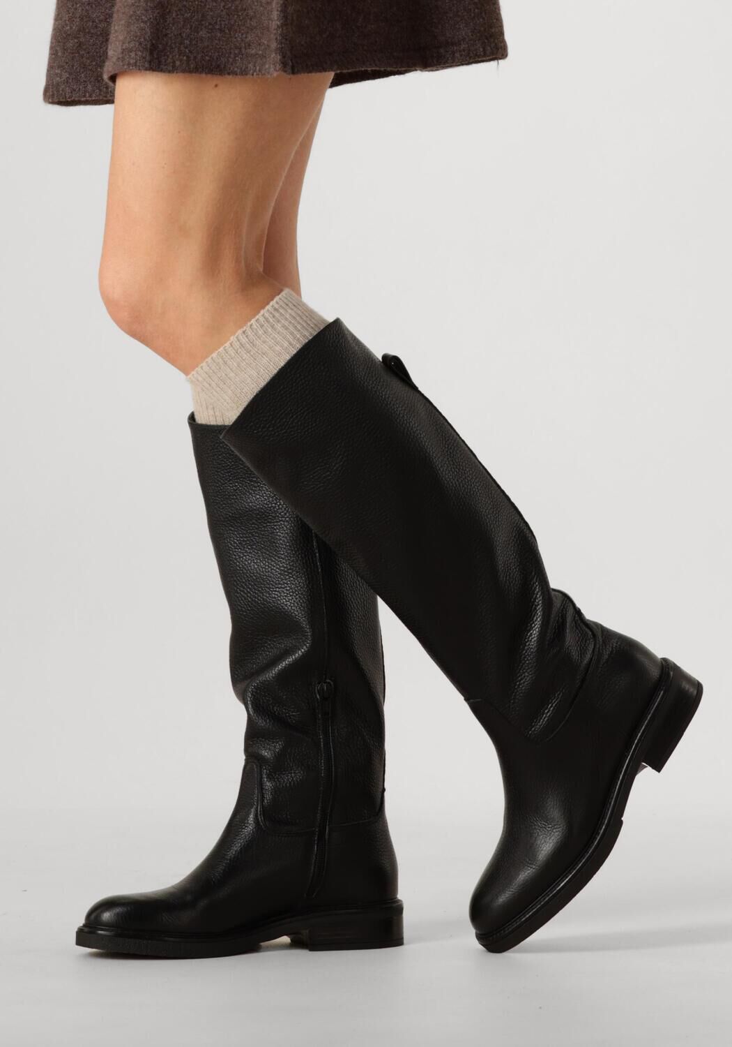 Schwarze BLASZ Hohe Stiefel 220 - large