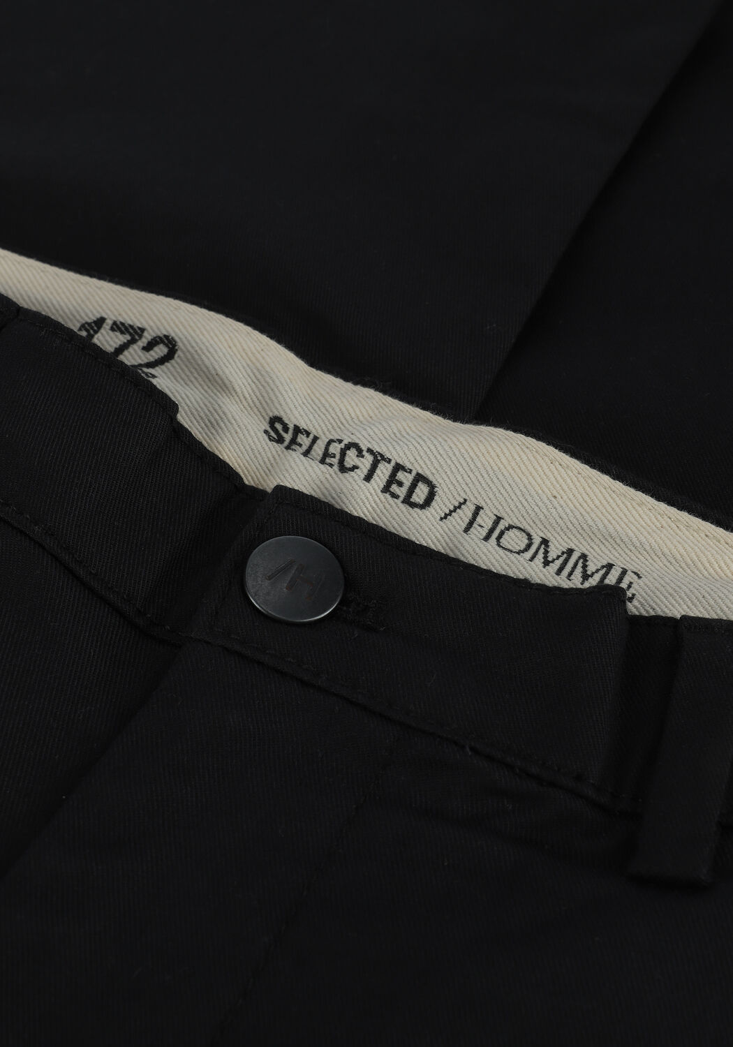 Schwarze SELECTED MEN Chino SLHSLIMTAPE-REPTON 172 FLEX PA - large