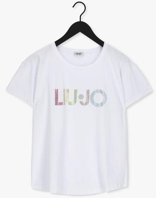 Weiße LIU JO T-shirt T-SHIRT MODA M/C B. - large