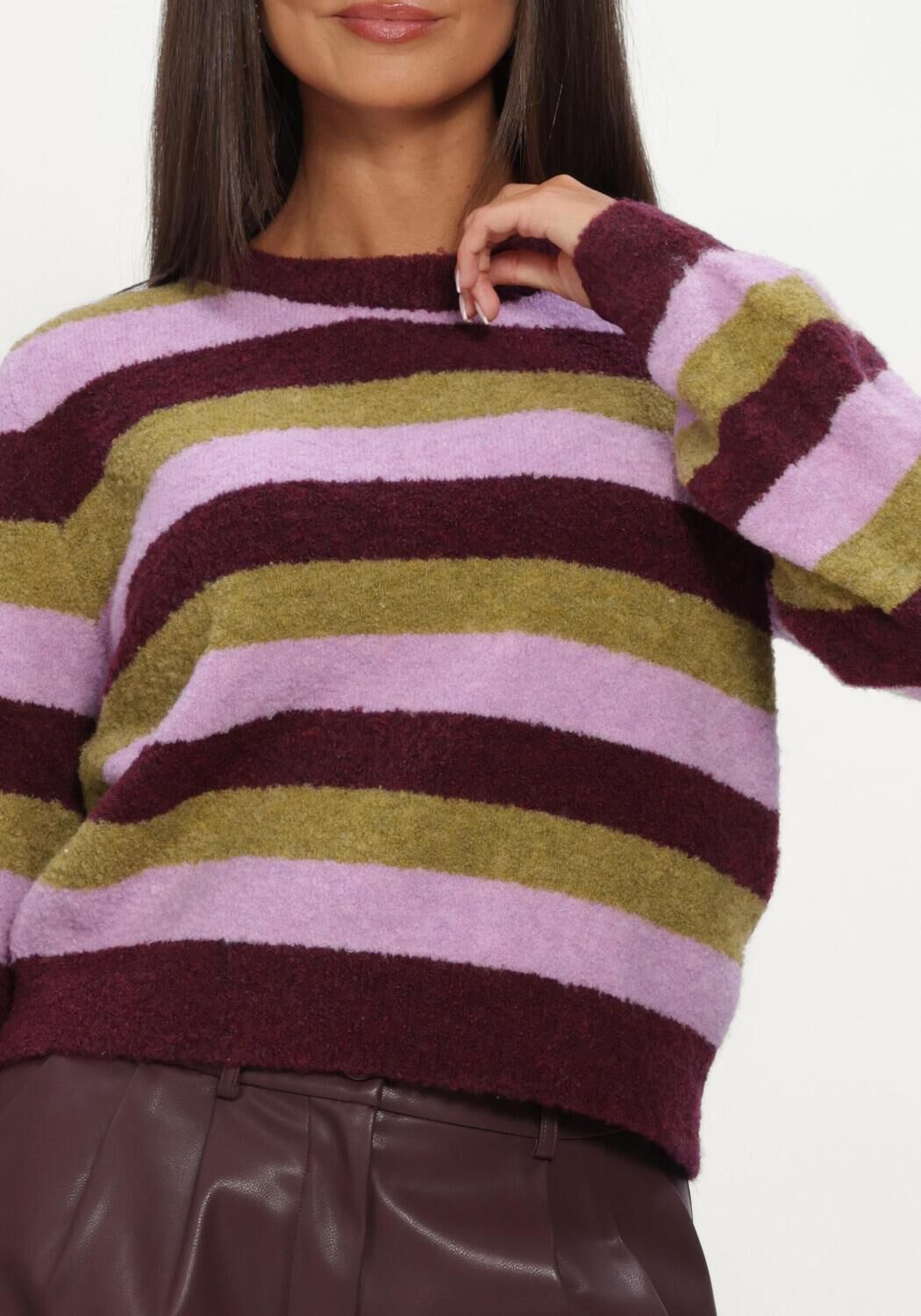 Mehrfarbige/Bunte YDENCE Pullover KNITTED SWEATER AURORA - large