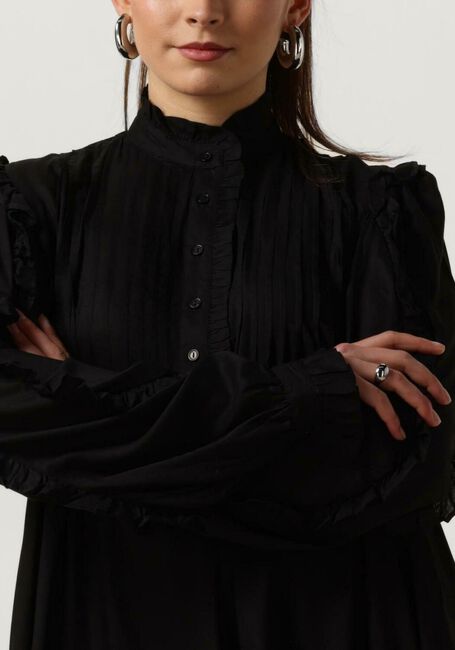 Schwarze EST'SEVEN Minikleid LIZZY LONG DRESS - large