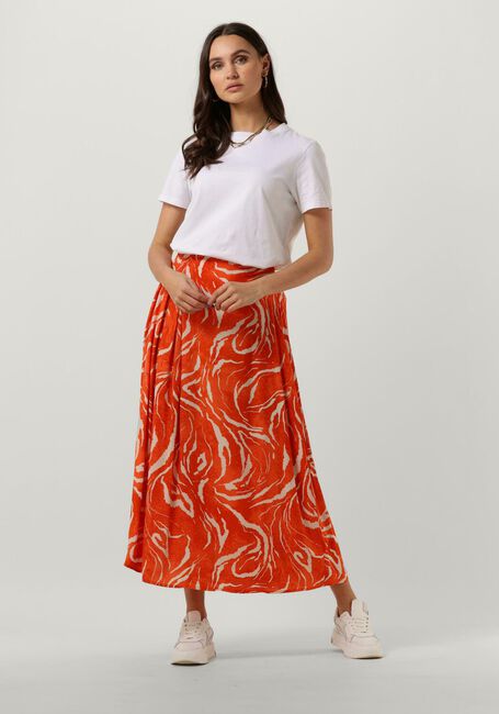 Orangene SELECTED FEMME Midirock SLFSIRINE ANKLE SKIRT - large