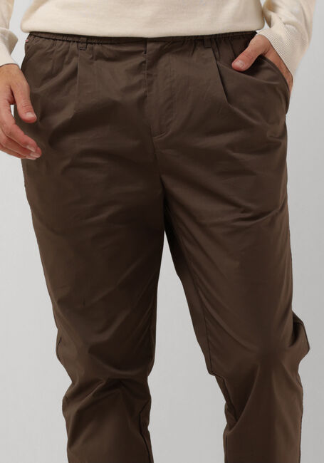 Braune SCOTCH & SODA Chino RELAXED SLIM-FIT STRETCH POPLIN JOGGER - large