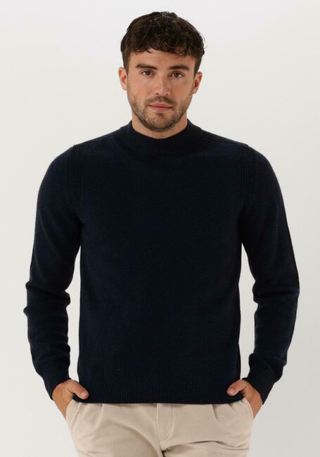 Dunkelblau ANERKJENDT Pullover AKRICO LAMBSWOOL KNIT - large