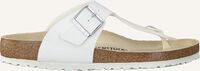Weiße BIRKENSTOCK Pantolette RAMSES - medium
