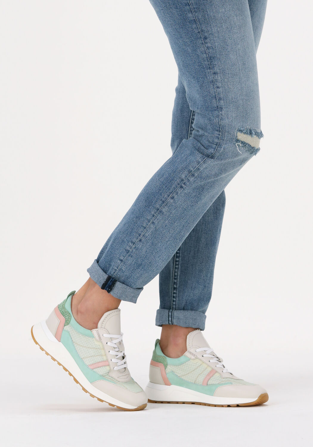 Gr&uuml;ne PIEDI NUDI Sneaker Low 2507-08 - large