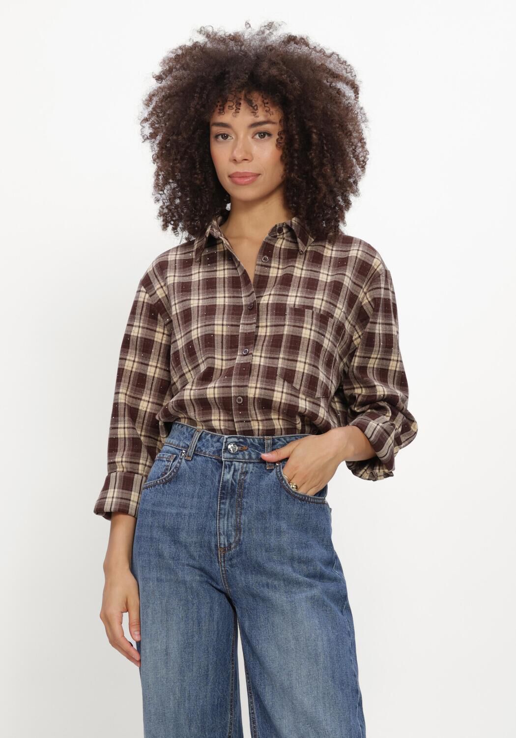 Bordeaux SILVIAN HEACH Blusen SHIRT DHALOR - large
