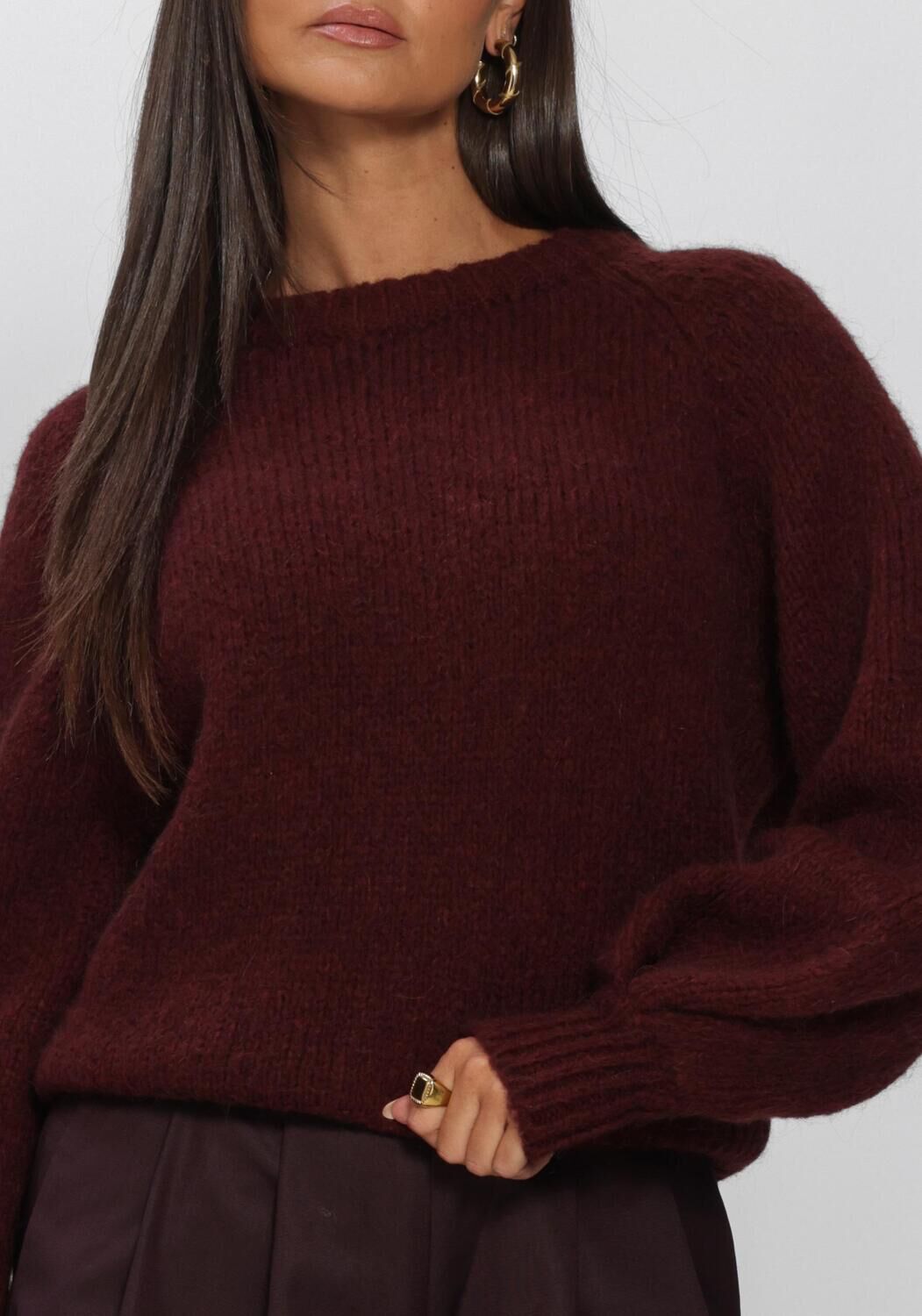 Bordeaux BY-BAR Pullover LUCIA PULLOVER - large