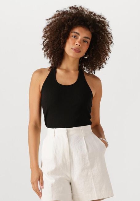 Schwarze SELECTED FEMME Top SLFANNA SL HALTERNECK TOP - large