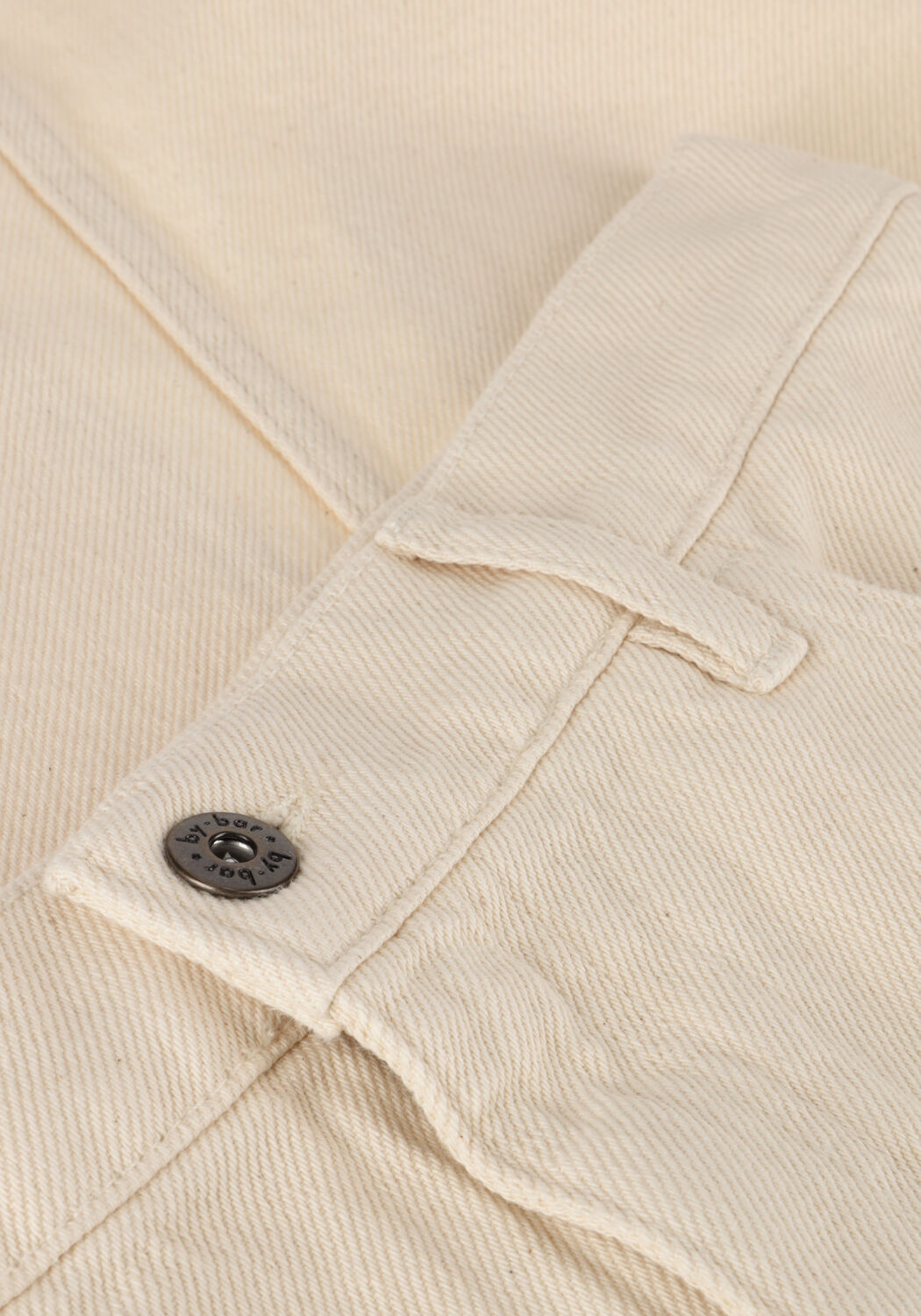 Ecru BY-BAR Midirock ELBA TWILL SKIRT - large