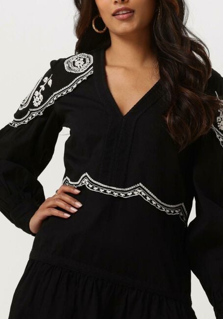 Schwarze TWINSET MILANO Minikleid 9814655-CPC - large